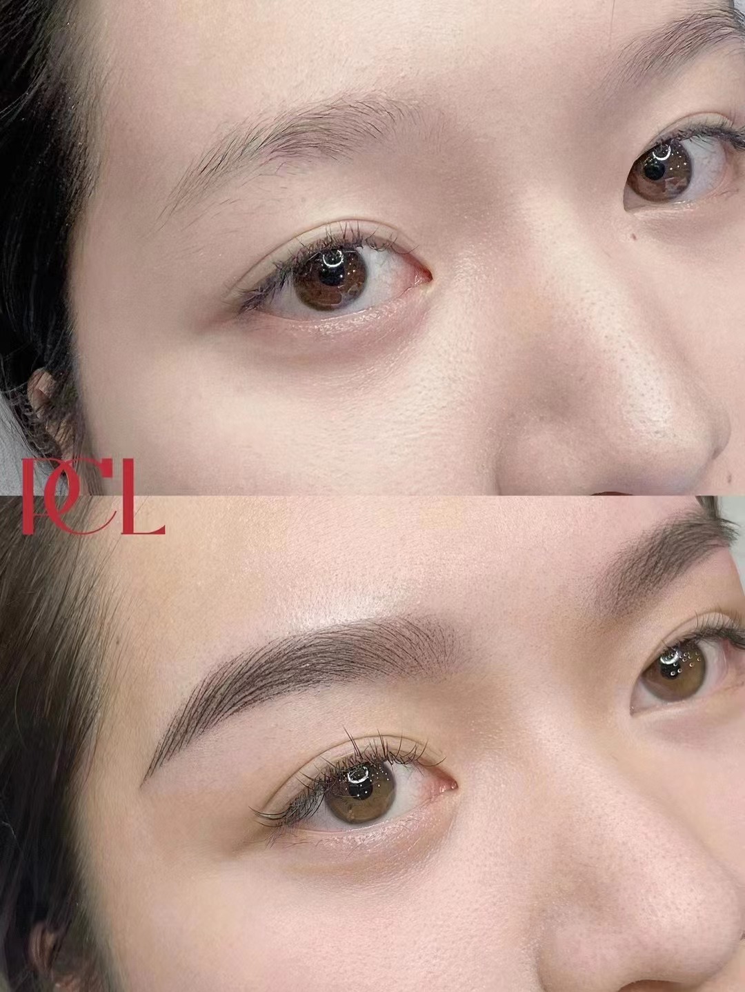免麻初绒眉