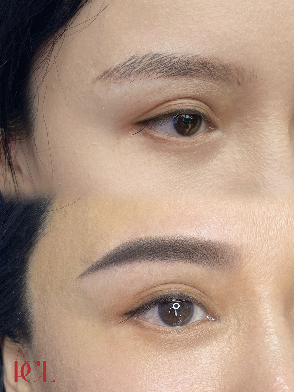 PCL杭州站-潘总作品
#粉墨眉改残眉
即刻效果呈现细腻、轻薄，后期留色率极佳！
这样完美的技术你心动了吗？